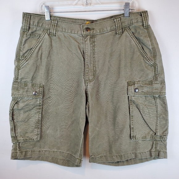 Carhartt Other - Carhartt Rugged Relaxed Fit Cargo Shorts Size 38 Mens Heavy Duty Cotton Duck